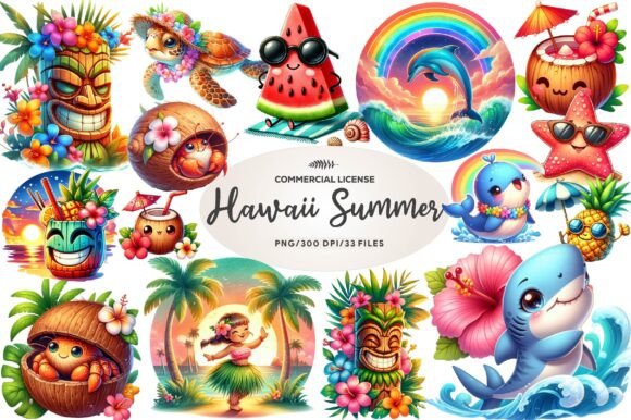 Download Cute Hawaii Summer Beach Sublimation - Beach sublimation Collection